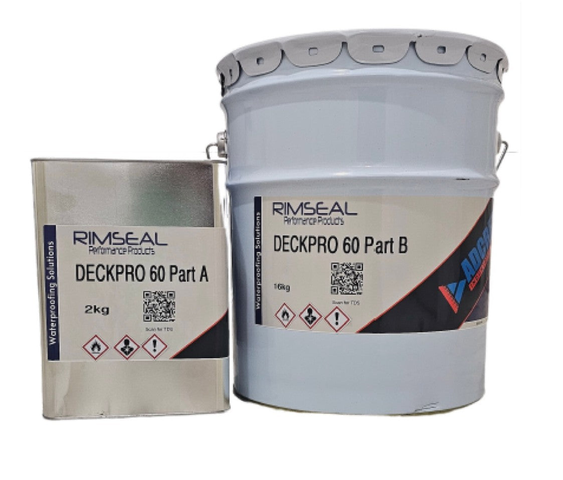ADCRETE - RIMSEAL DECKPRO 60 TOPCOAT - 18Kg KIT – Waterproof Essentials